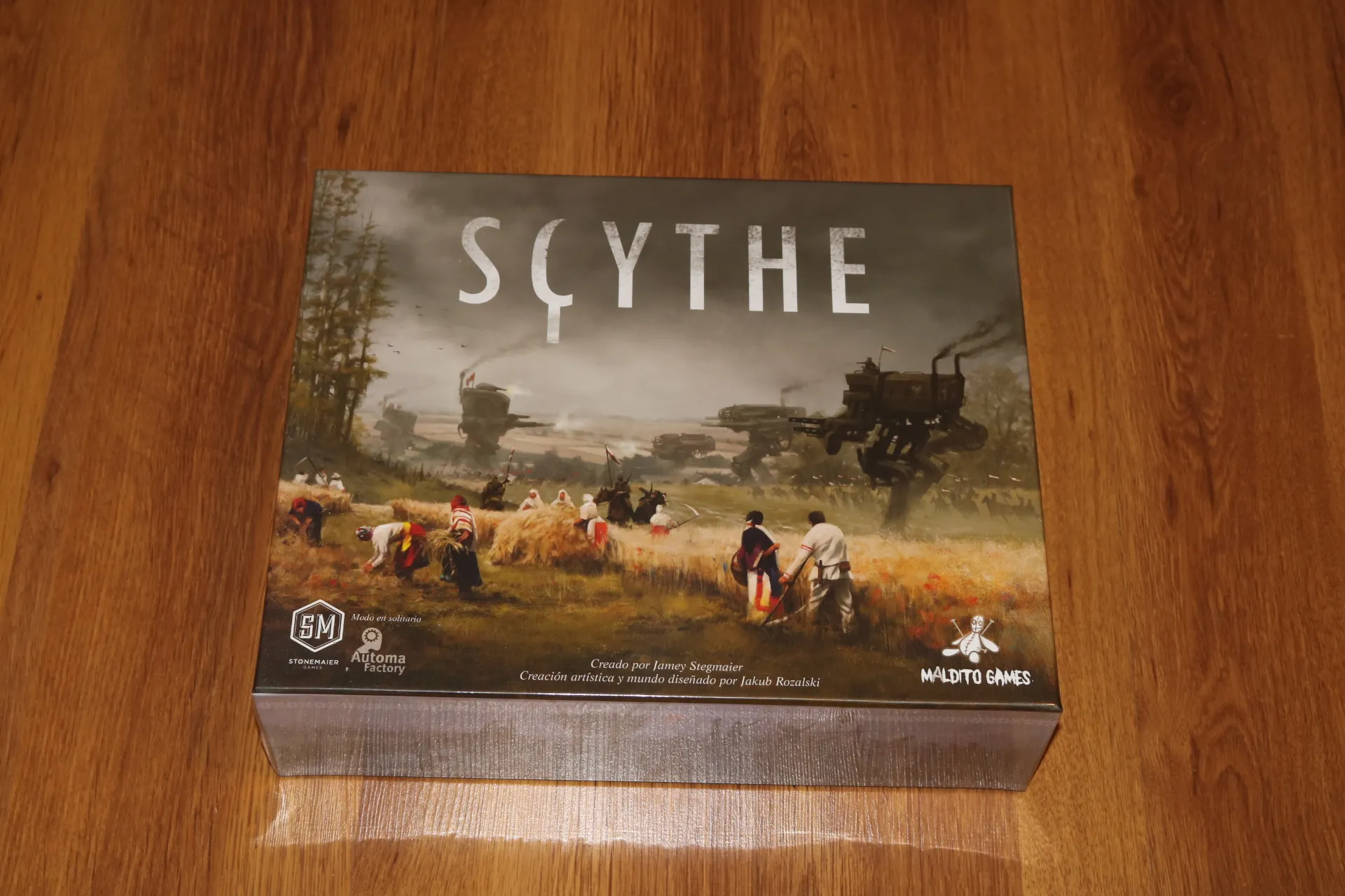 ES NUEVO Scythe juego de mesa estrategia español Maldito Games Stonemaier Games - Imagen 2