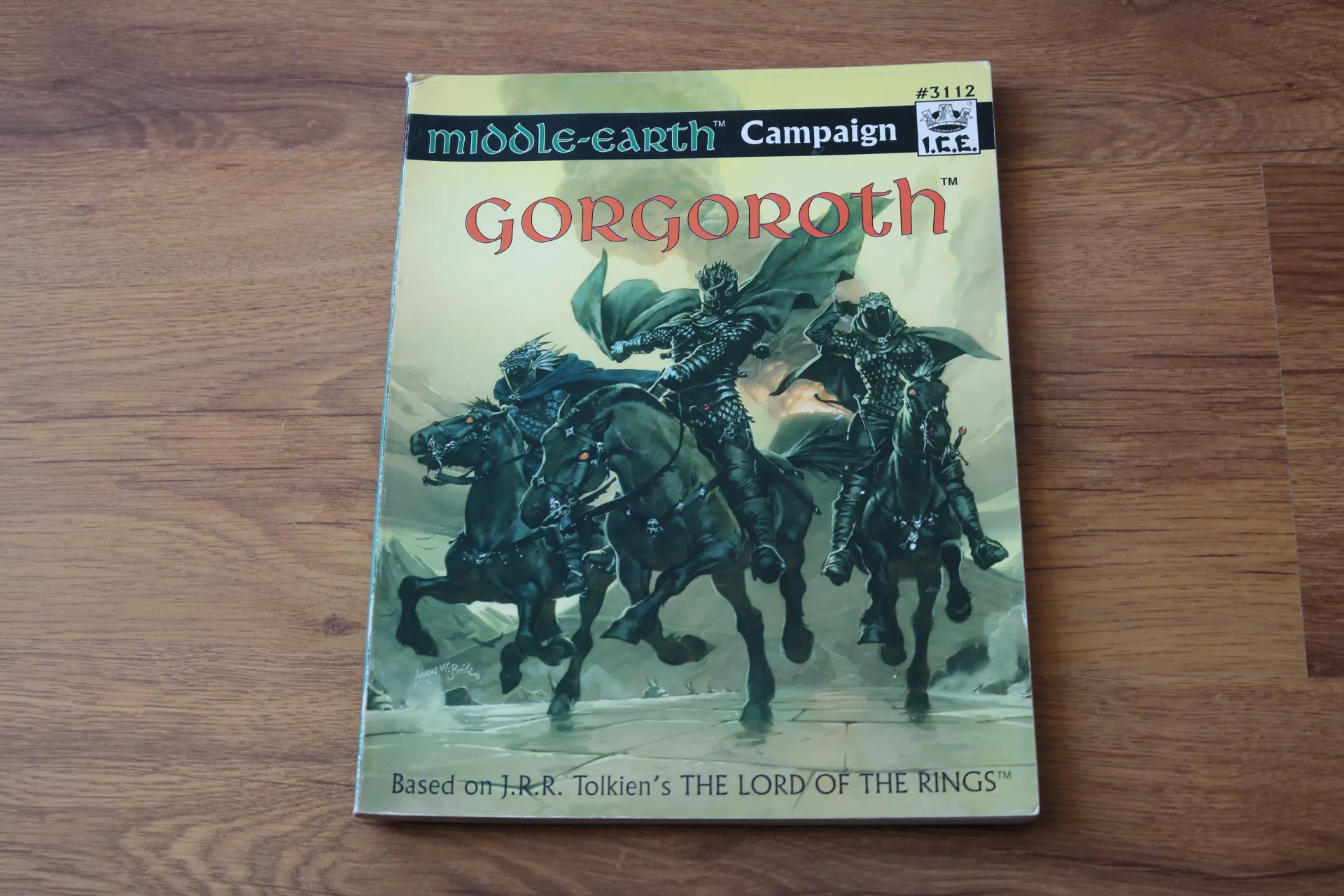 EN ICE MERP Gorgoroth 1990 Middle-Earth rpg supplement book libro módulo juego rol #3112