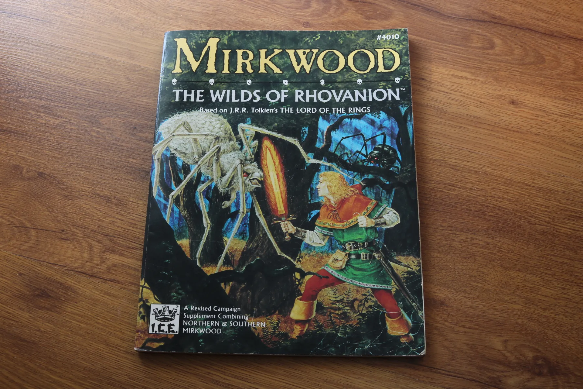 EN ICE MERP Mirkwood Wilds Rhovanoin 1988 Middle-Earth rpg supplement book libro módulo juego rol #4010