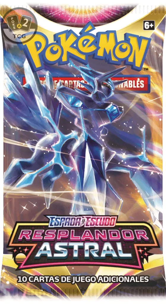 ES NUEVO Resplandor Astral sobre Pokémon TCG Espada y Escudo juego cartas español Nintendo - Imagen 2
