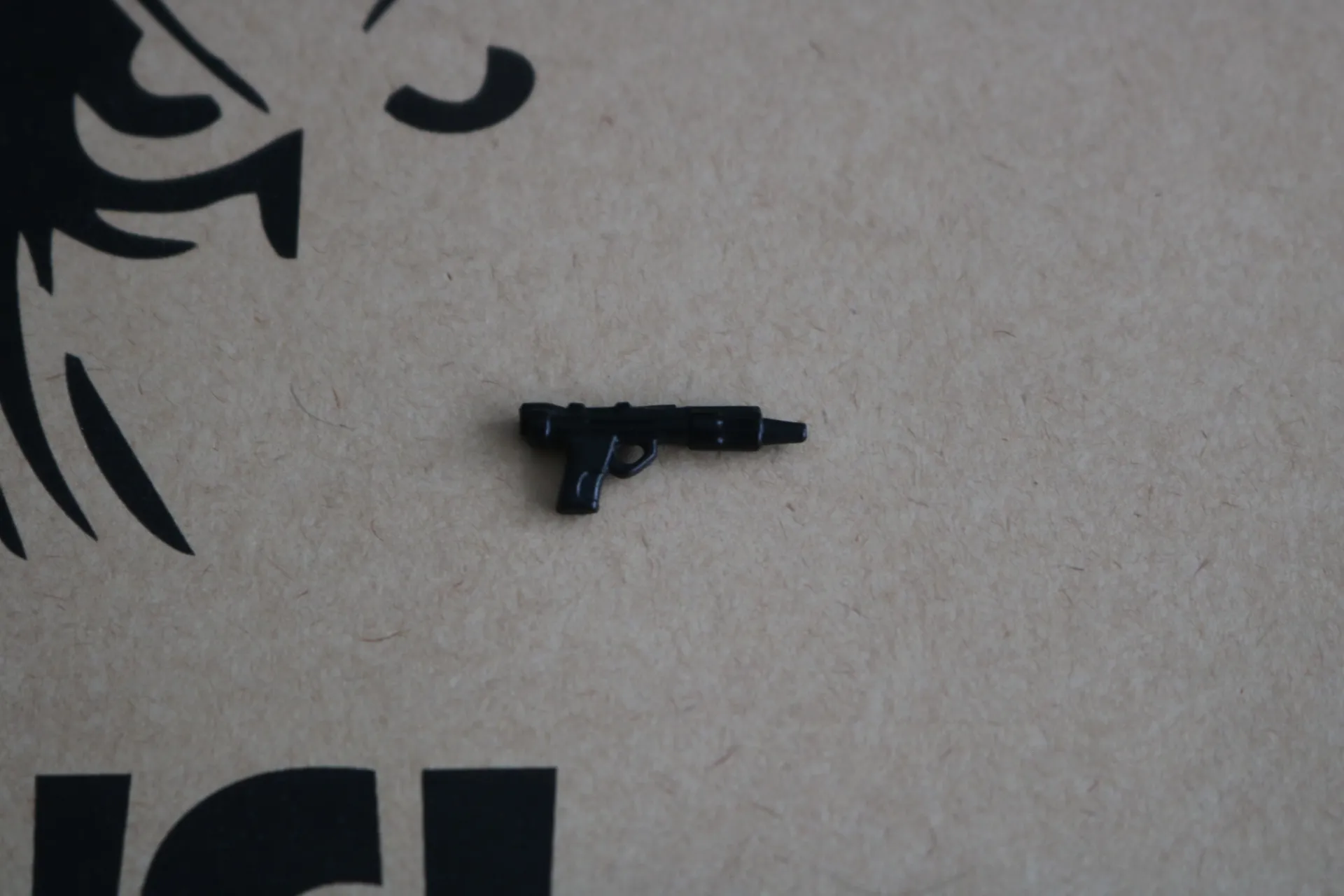 Repro black Bespin blaster figure Vintage Star Wars Kenner figura arma pistola azul oscuro